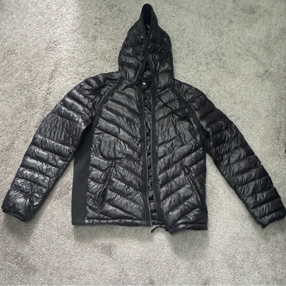 MACKAGE: Men's Black Hooded Jacket